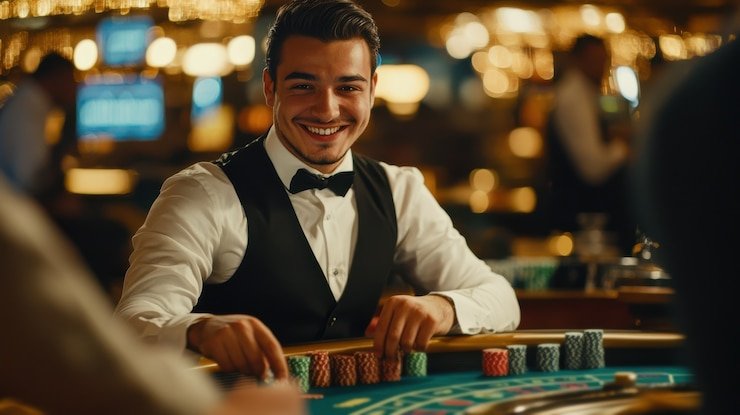 Dealer profesional SA Gaming meriah toto di studio live kasino